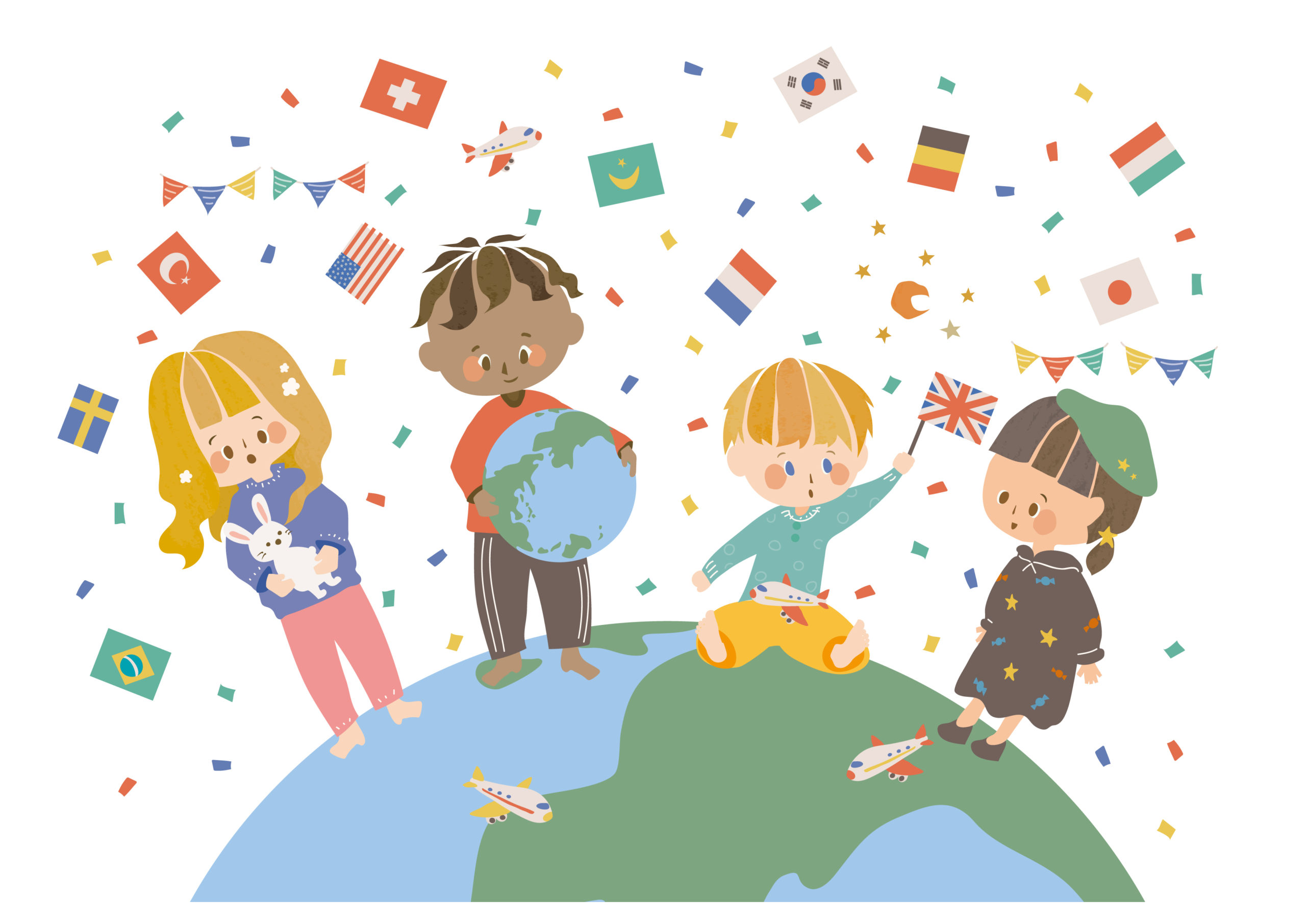 国籍・文化や言語の違いを尊重する日【Mother Language Day：母語デー】保育園ではどう教える？
